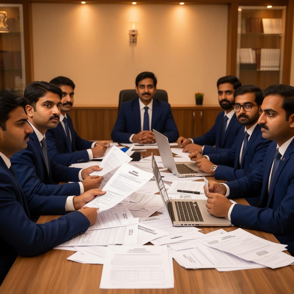 Regalcredits team in Ludhiana office